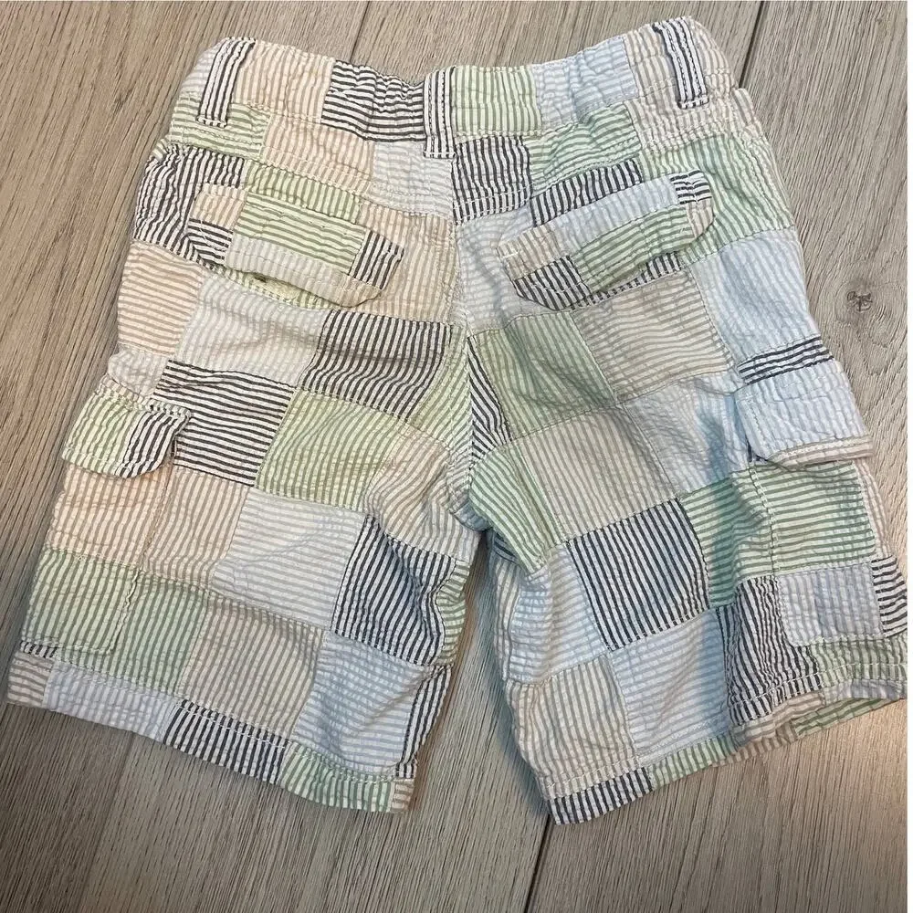 BOYS Gymboree Patchwork Shorts Size 6